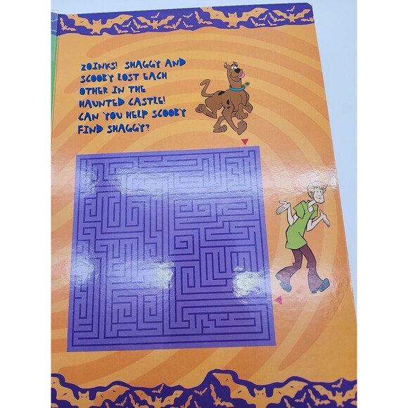 Scooby Doo Activity Book And Floor Puzzle . Board Book ,2006 , Warner Brothers - Picture 5 of 7